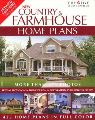 New Country & Farmhouse Home Plans 1580113591 Book Cover