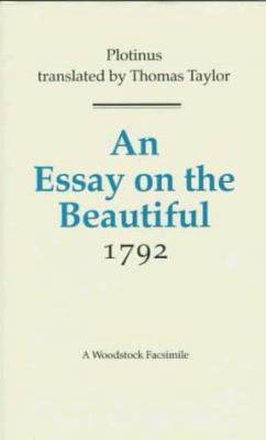 An Essay on the Beautiful: 1792 (Revolution and... 1854772090 Book Cover