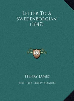 Letter To A Swedenborgian (1847) 1169455832 Book Cover