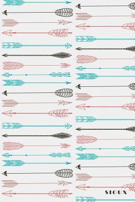 Paperback Sioux: Indian Native American Tribe Pattern Daily Notebook Journal Diary Notepad Book