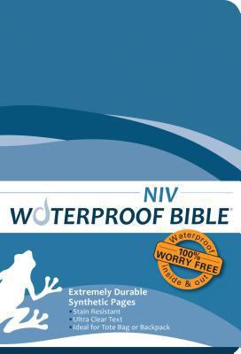 Waterproof Bible - NIV(2011) - Blue 1609690052 Book Cover