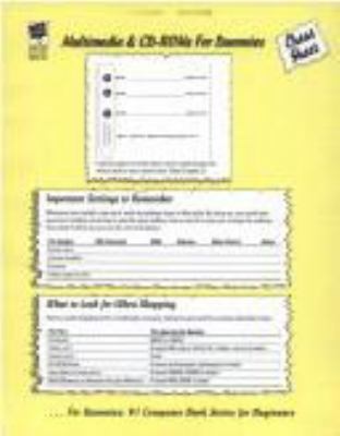 Multimedia and CD-ROMs for Dummies 1568842252 Book Cover