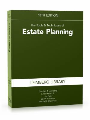 Tools & Techniques of Estate Planning 18th Edition 194542446X Book Cover