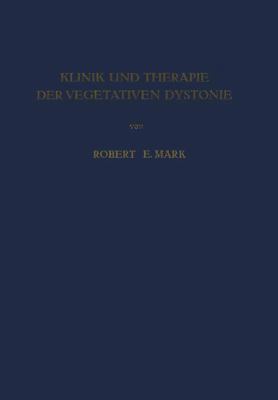 Klinik Und Therapie Der Vegetativen Dystonie [German] 3709150698 Book Cover
