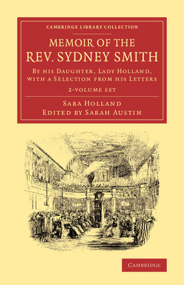 Memoir of the Rev. Sydney Smith 2 Volume Set: B... 1108069614 Book Cover