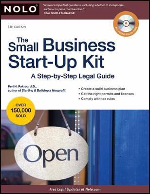 The Small Business Start-Up Kit [With CDROM] 1413310990 Book Cover