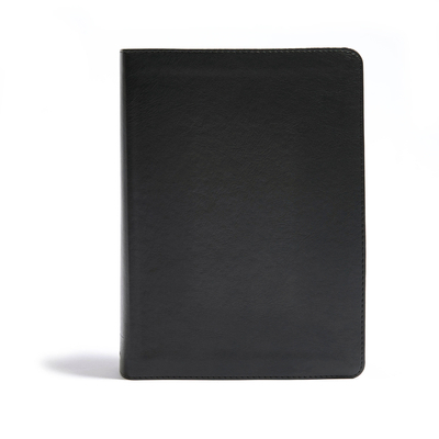 CSB He Reads Truth Bible, Black Leathertouch In... 1535935065 Book Cover