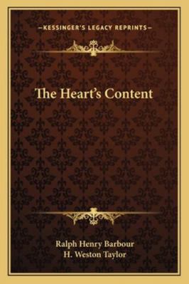 The Heart's Content 1162723688 Book Cover