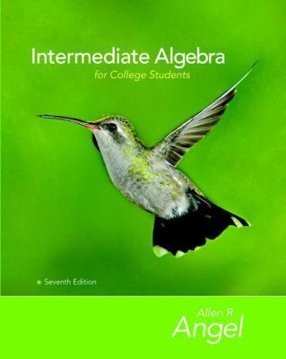 Intermediate Algebra for College Students [With... B01BK0VJ2G Book Cover