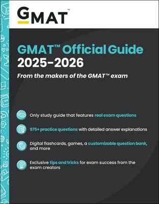 GMAT Official Guide 2025-2026: Book + Online Qu... 1394333862 Book Cover