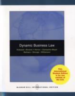 Dynamic Business Law 0071288090 Book Cover