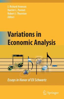 Variations in Economic Analysis: Essays in Hono... 1441911812 Book Cover