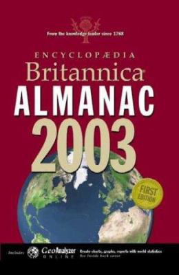 Encyclopaedia Britannica Almanac 2003 0852299230 Book Cover