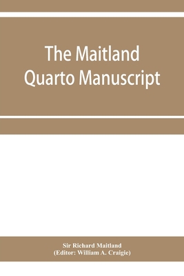 The Maitland quarto manuscript 935395715X Book Cover