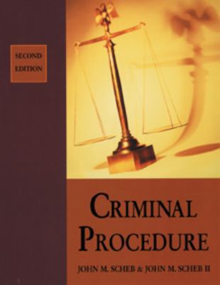 Criminal Procedure 0534522947 Book Cover