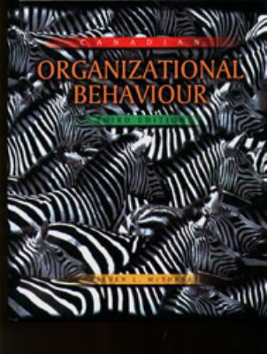 CANADIAN ORGANIZATIONAL BEHAVIOUR - 3rd Edition 0075603160 Book Cover