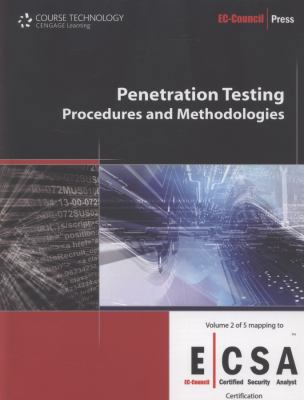 Penetration Testing: Procedures & Methodologies... 1435483677 Book Cover