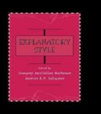 Explanatory Style 0805809244 Book Cover