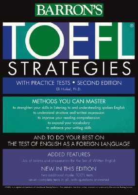 TOEFL Test Strategies: With Practice Tests 0764102281 Book Cover