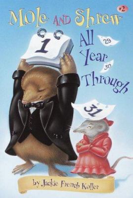 Mole And Shrew All Year Through (Stepping Stone... 0679886664 Book Cover