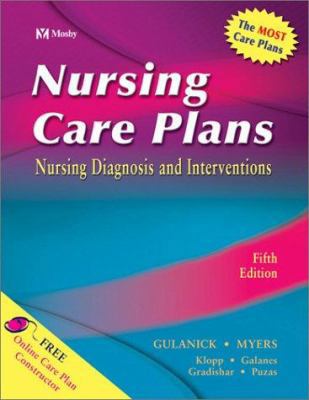 Nursing Care Plans: Nursing Diagnosis and Inter... 0323016278 Book Cover