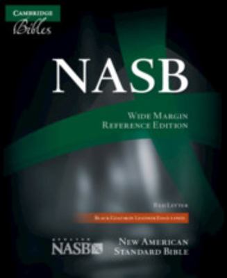 Wide-Margin Reference Bible-NASB 0521702658 Book Cover