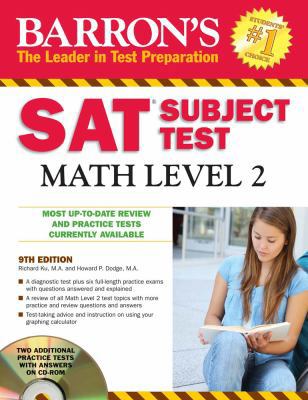 Barron's SAT Subject Test Math Level 2 B01A96WMO6 Book Cover