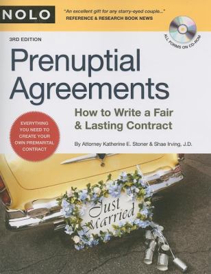 Prenuptial Agreements: How to Write a Fair and ... 1413307159 Book Cover