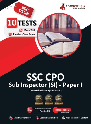 SSC CPO Sub Inspector (SI) Paper I Exam 2023 (E... 9390239427 Book Cover