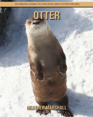 Paperback Otter: An Amazing Animal Picture Book about Otter for Kids [Large Print] Book