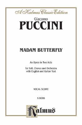 Madame Butterfly: Italian, English Language Edi... [Italian] 0769246079 Book Cover