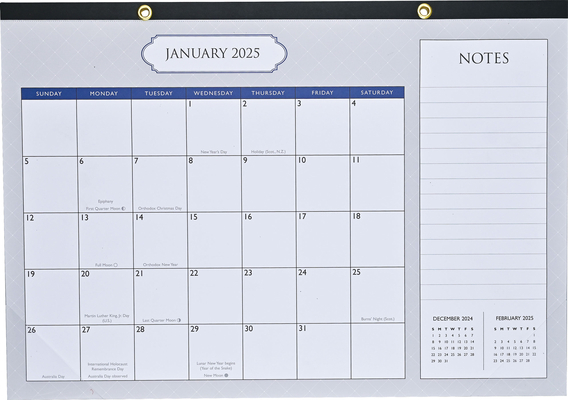 2025 Classic Desk Pad and Wall Calendar (11 X 1... 1441342362 Book Cover