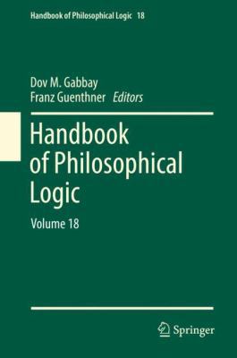 Handbook of Philosophical Logic: Volume 18 3319977547 Book Cover