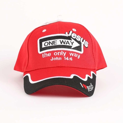 Cap Red One Way Jesus B0DKKMSC9Q Book Cover