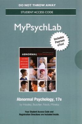 New Mylab Psychology with Pearson Etext -- Stan... 0134479734 Book Cover