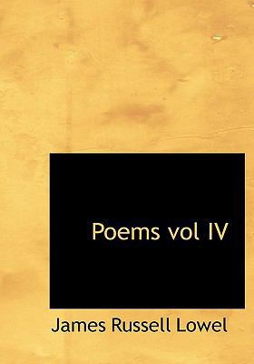 Poems Vol IV 1113869437 Book Cover