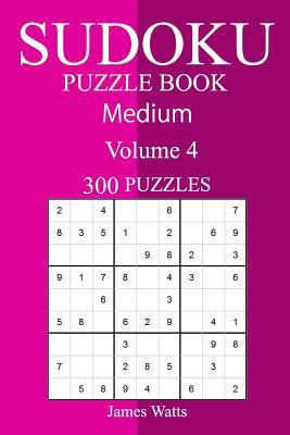 300 Medium Sudoku Puzzle Book 1987604156 Book Cover