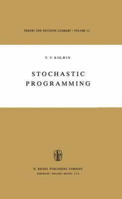Stochastic Programming 9027707502 Book Cover