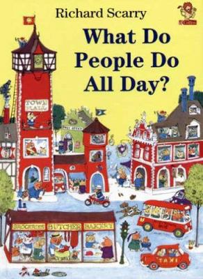 What Do People Do All Day? 0001381482 Book Cover