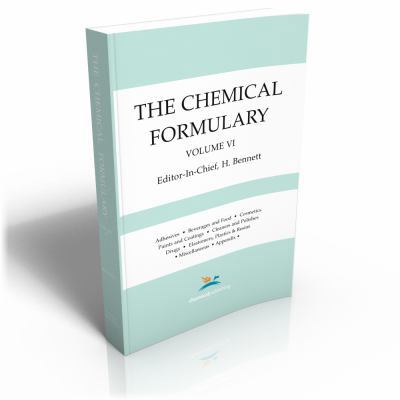 The Chemical Formulary, Volume 6 0820600598 Book Cover