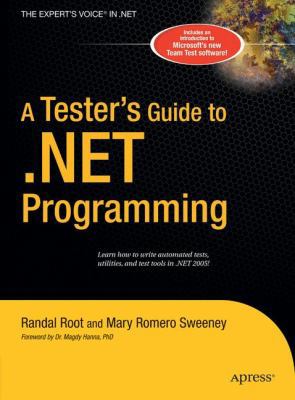 A Tester's Guide to .Net Programming B0049VN9EU Book Cover