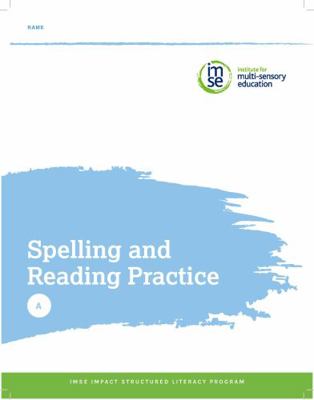 Student Spelling & Reading Book A