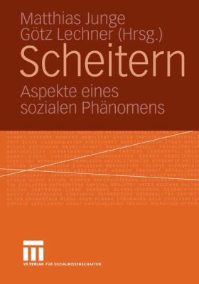 Scheitern: Aspekte Eines Sozialen Phänomens [German] 3810041165 Book Cover