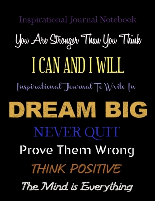 Inspirational Journals Notebook You are Stronge... 1718156103 Book Cover