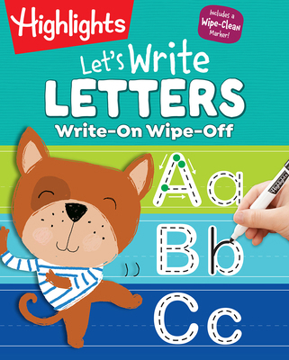 Write-On Wipe-Off Let's Write Letters: Handwrit... 1629798835 Book Cover