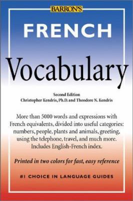 French Vocabulary (Barron's Vocabulary Series) ... 0764119990 Book Cover