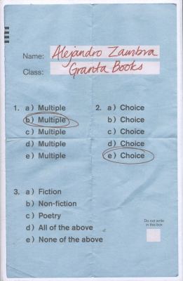 Multiple Choice 1783782692 Book Cover