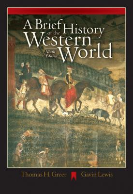 A Brief History of the Western World (with CD-R... 0534642365 Book Cover