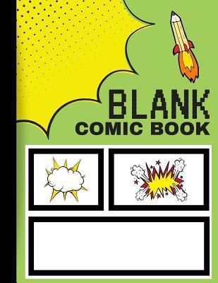 Blank Comic Book: Create Your Own Comics 1790168120 Book Cover