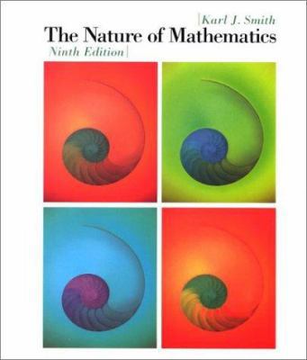 The Nature of Mathematics (Available Titles Cen... 0534368905 Book Cover